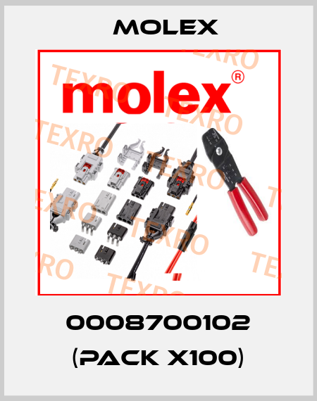 0008700102 (pack x100) Molex
