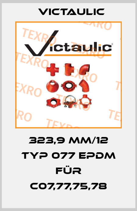 323,9 mm/12 Typ 077 EPDM für C07,77,75,78 Victaulic