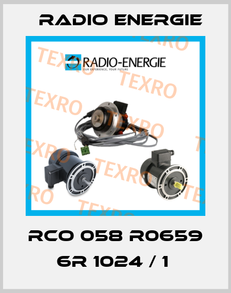 RCO 058 R0659 6R 1024 / 1  Radio Energie