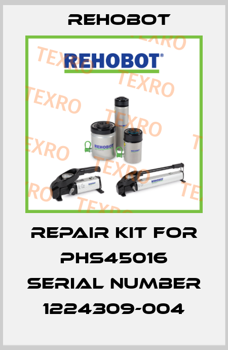 repair kit for PHS45016 Serial Number 1224309-004 Rehobot