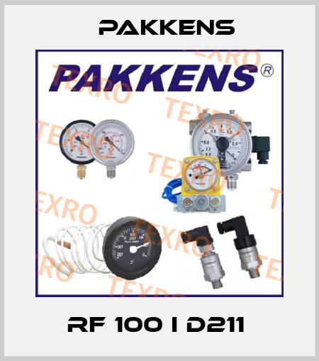 RF 100 I D211  Pakkens