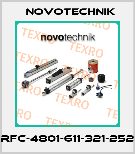 RFC-4801-611-321-252 Novotechnik
