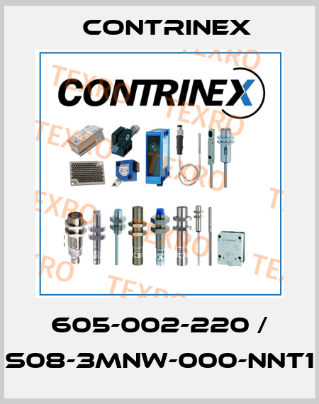 605-002-220 / S08-3MNW-000-NNT1 Contrinex