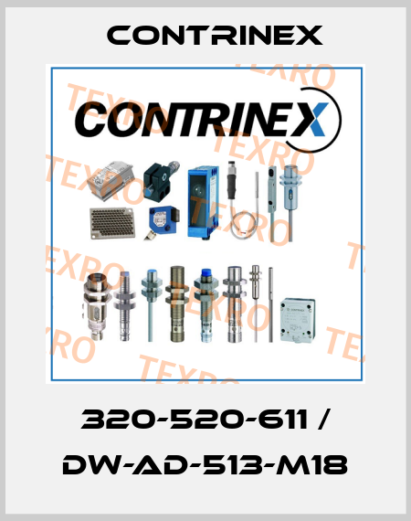 320-520-611 / DW-AD-513-M18 Contrinex