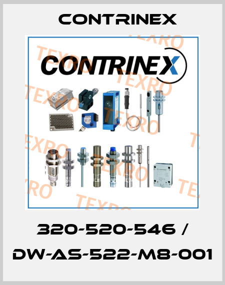 320-520-546 / DW-AS-522-M8-001 Contrinex