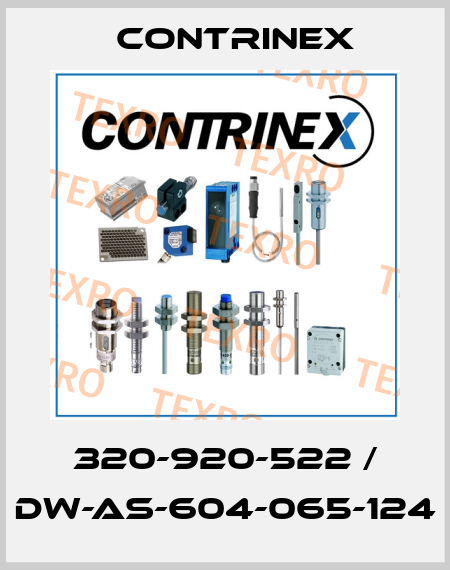 320-920-522 / DW-AS-604-065-124 Contrinex