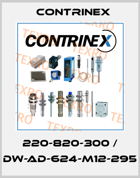 220-820-300 / DW-AD-624-M12-295 Contrinex