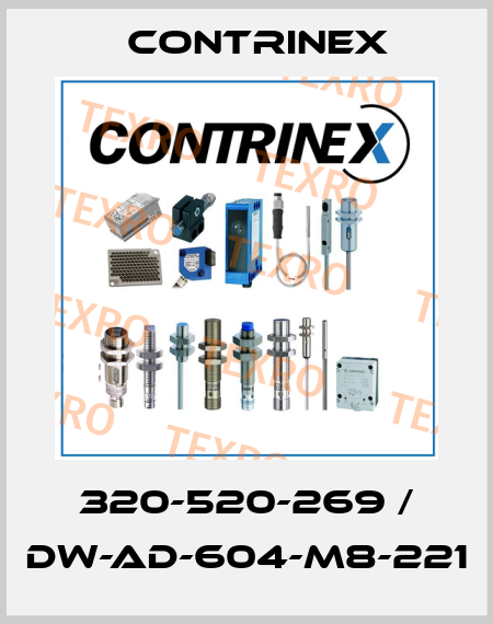 320-520-269 / DW-AD-604-M8-221 Contrinex