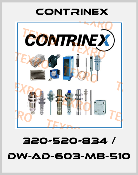 320-520-834 / DW-AD-603-M8-510 Contrinex