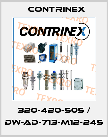 320-420-505 / DW-AD-713-M12-245 Contrinex