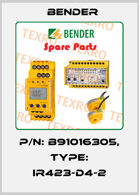 p/n: B91016305, Type: IR423-D4-2 Bender
