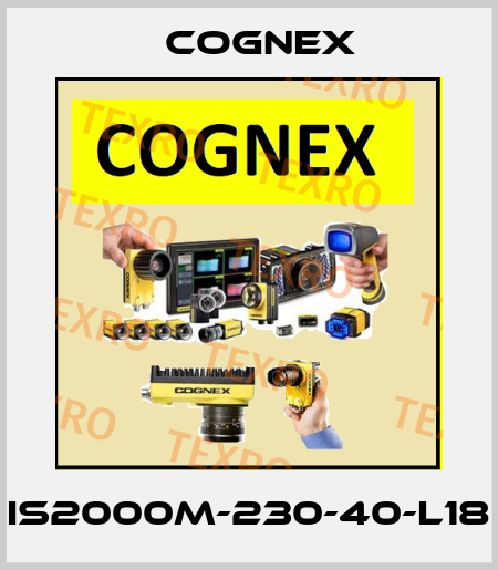 IS2000M-230-40-L18 Cognex