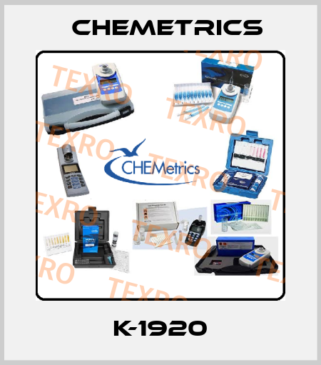 K-1920 Chemetrics