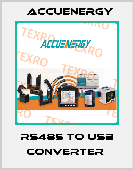 RS485 TO USB CONVERTER  Accuenergy