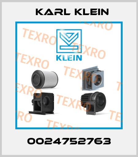 0024752763 Karl Klein