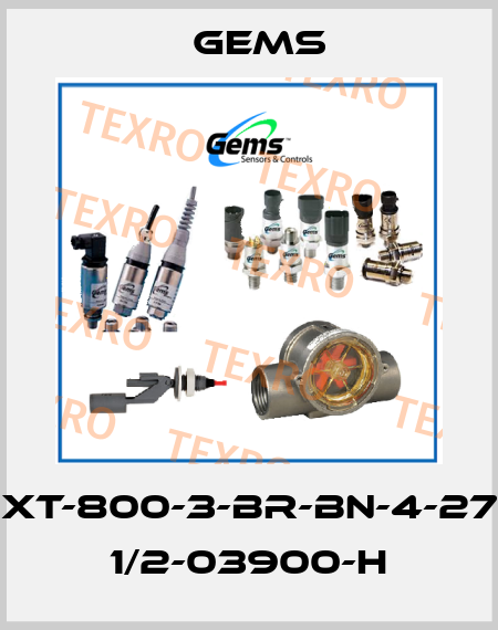 XT-800-3-BR-BN-4-27 1/2-03900-H Gems