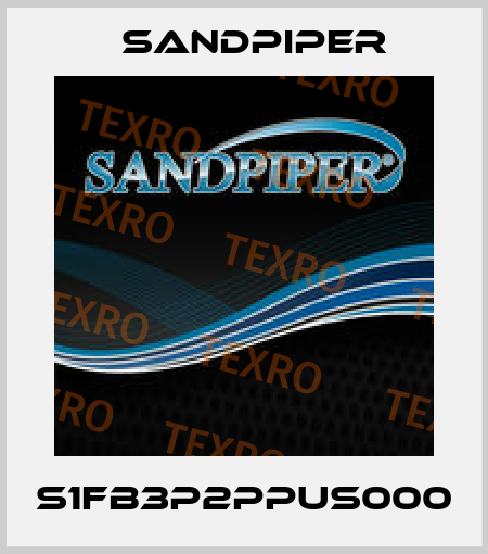 S1FB3P2PPUS000 Sandpiper