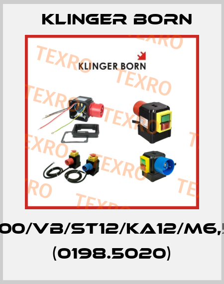 K700/VB/ST12/KA12/M6,5A (0198.5020) Klinger Born