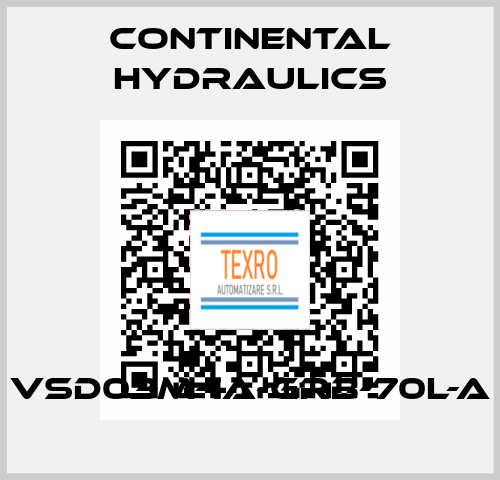VSD03M-1A-GRB-70L-A Continental Hydraulics