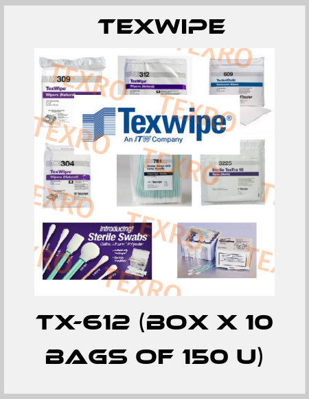 TX-612 (Box x 10 bags of 150 U) Texwipe