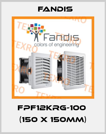 FPF12KRG-100  (150 x 150mm) Fandis