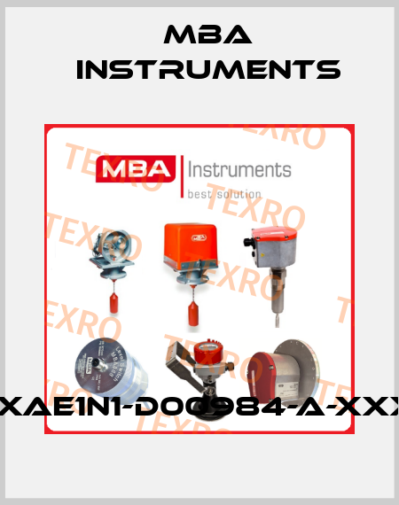 MBA210XAE1N1-D00984-A-XXXXXXXX MBA Instruments