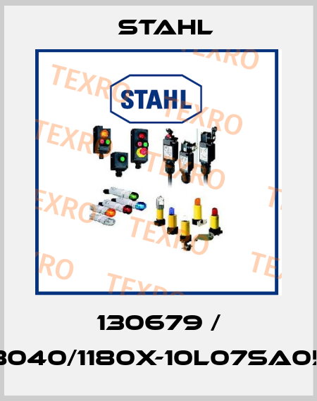 130679 / 8040/1180X-10L07SA05 Stahl