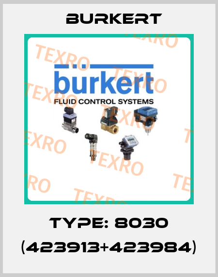 Type: 8030 (423913+423984) Burkert