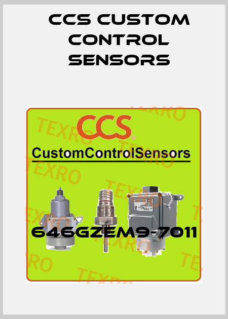 646GZEM9-7011 CCS Custom Control Sensors