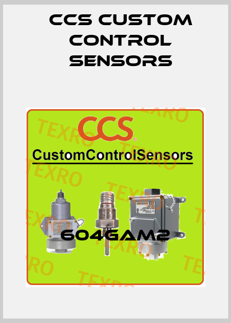 604GAM2 CCS Custom Control Sensors