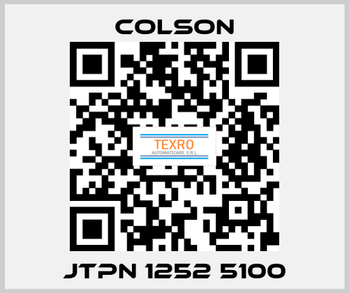 JTPN 1252 5100 Colson