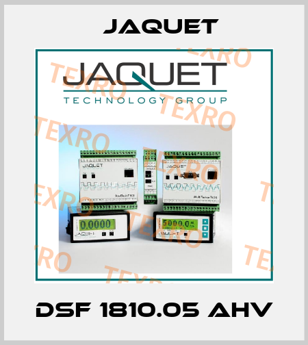 DSF 1810.05 AHV Jaquet