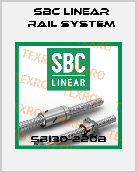 SBI30-220B SBC Linear Rail System