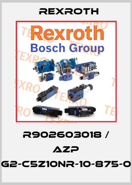 R902603018 / AZP G2-C5Z10NR-10-875-0 Rexroth