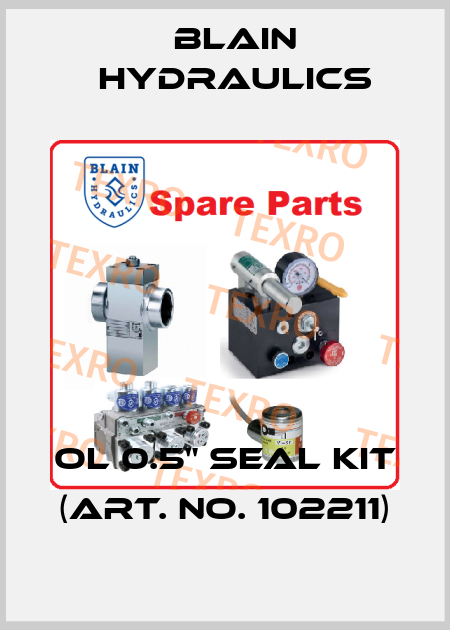 OL 0.5" Seal Kit (Art. No. 102211) Blain Hydraulics