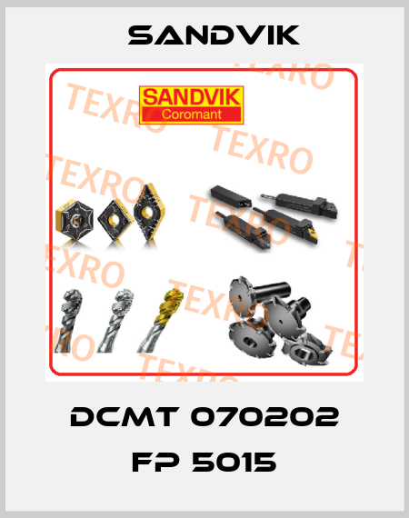 DCMT 070202 FP 5015 Sandvik