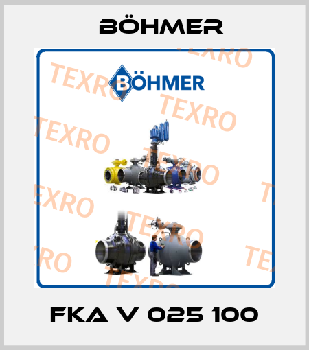 FKA V 025 100 Böhmer