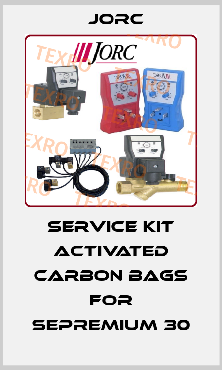 Service kit activated carbon bags for Sepremium 30 JORC