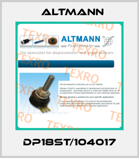 DP18ST/104017 ALTMANN