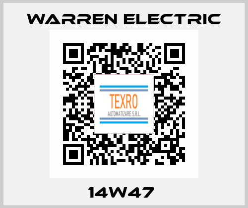 14W47  WARREN ELECTRIC