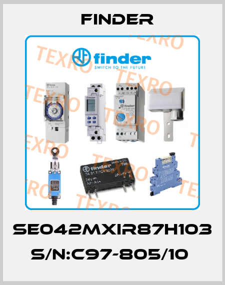 SE042MXIR87H103 S/N:C97-805/10  Finder