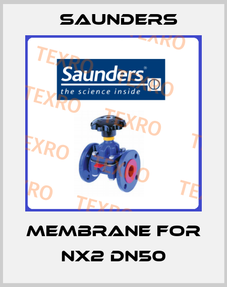 Membrane for NX2 DN50 Saunders