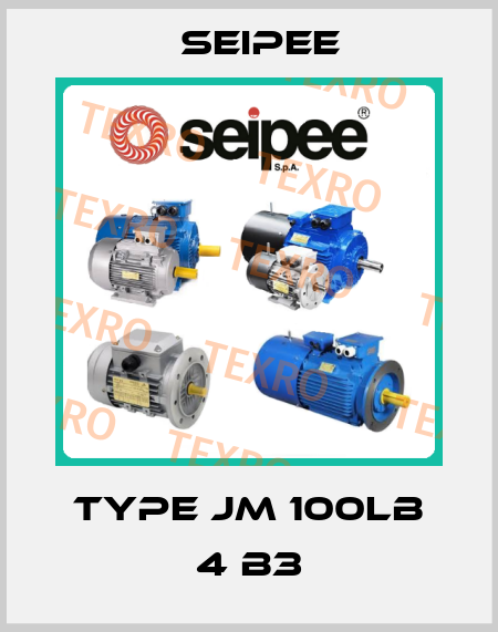 Type JM 100LB 4 B3 SEIPEE
