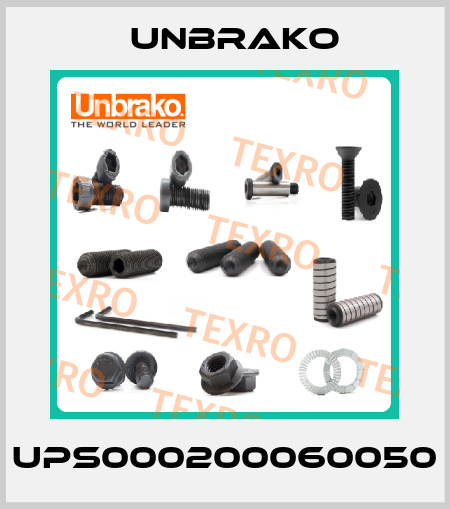 UPS000200060050 Unbrako