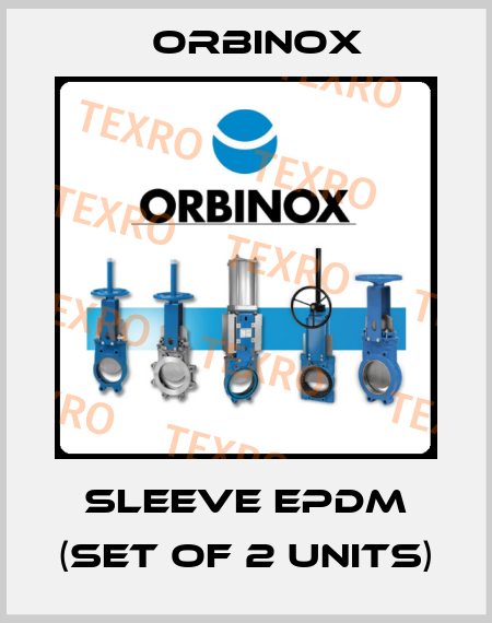 Sleeve EPDM (Set of 2 units) Orbinox