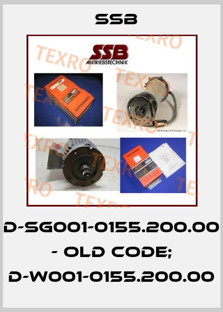 D-SG001-0155.200.00 - old code; D-W001-0155.200.00 SSB