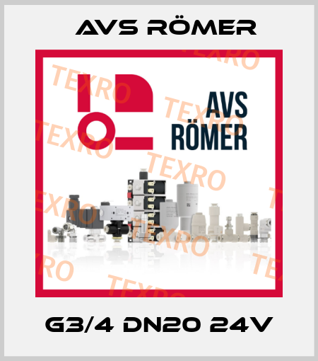 G3/4 DN20 24V Avs Römer