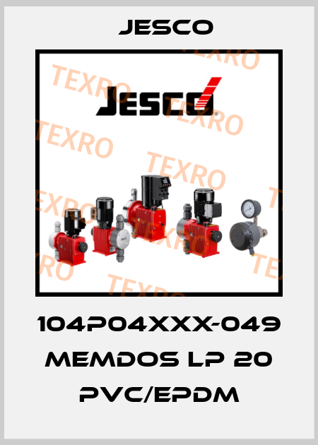 104P04XXX-049  MEMDOS LP 20 PVC/EPDM Jesco