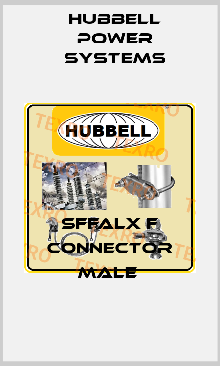 SFFALX F CONNECTOR MALE  Hubbell Power Systems