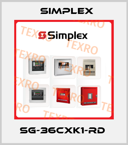 SG-36CXK1-RD  Simplex